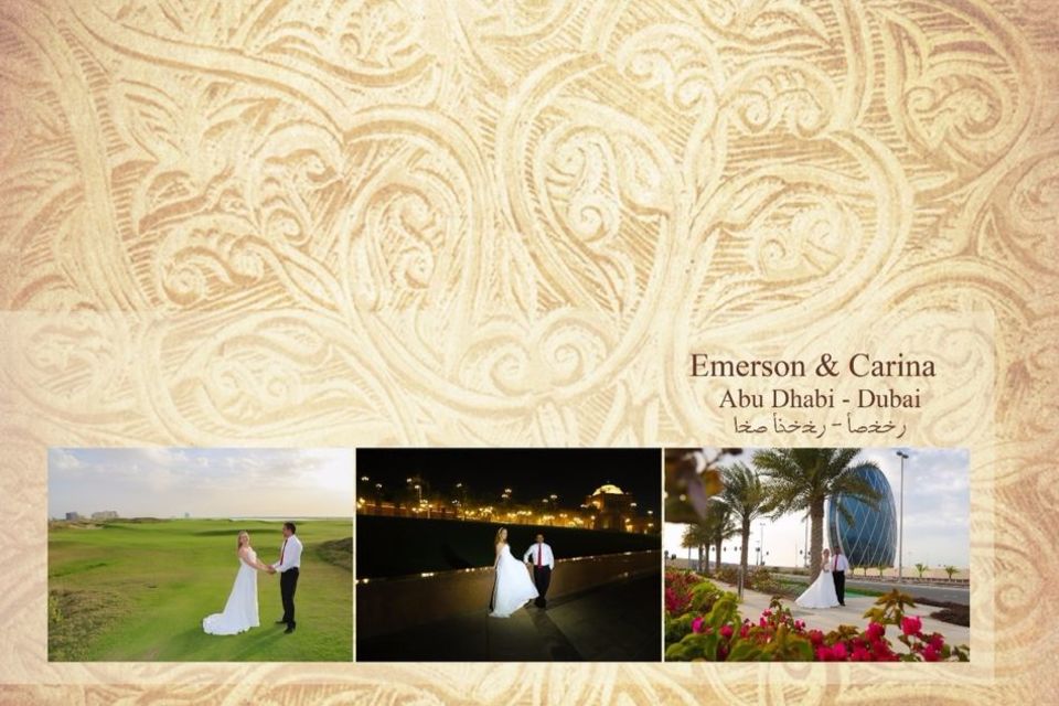 Pré casamento Carina e Emerson - Abu Dhabi /Dubai